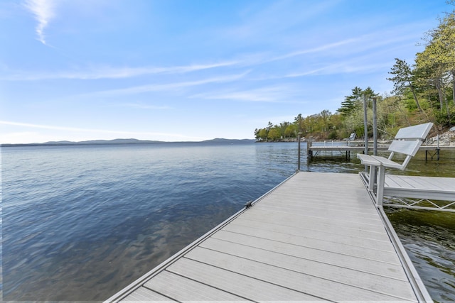 489 Leisure Ln, Frye Island, ME 04071 - dock with a water view