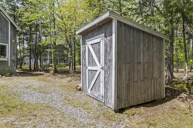 489 Leisure Ln, Frye Island, ME 04071 - view of shed