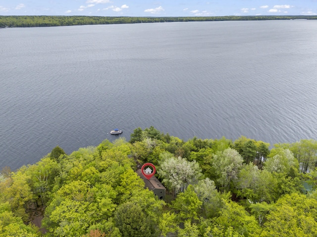 186 Ridge Rd, Frye Island, ME 04071 - drone / aerial view of a nearby body of water