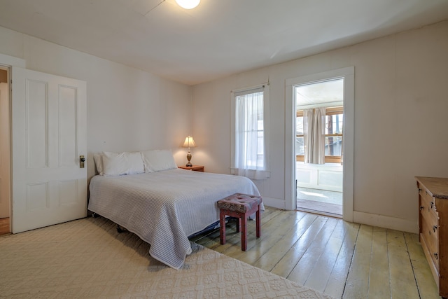 6 Sea St, Northeast Harbor, Mount Desert, ME 04662 - bedroom featuring light wood-style flooring and baseboards
