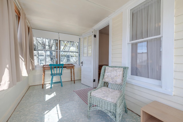 6 Sea St, Northeast Harbor, Mount Desert, ME 04662 - sunroom / solarium with baseboards