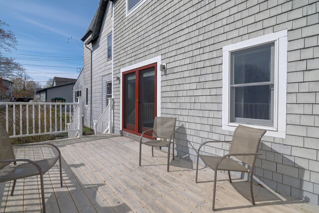 6 Sea St, Northeast Harbor, Mount Desert, ME 04662 - view of wooden terrace