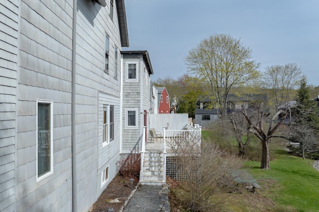 6 Sea St, Northeast Harbor, Mount Desert, ME 04662 - view of side of home