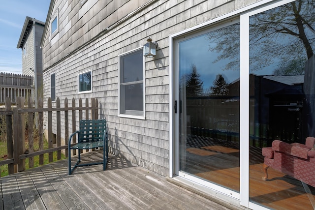 6 Sea St, Northeast Harbor, Mount Desert, ME 04662 - view of wooden deck