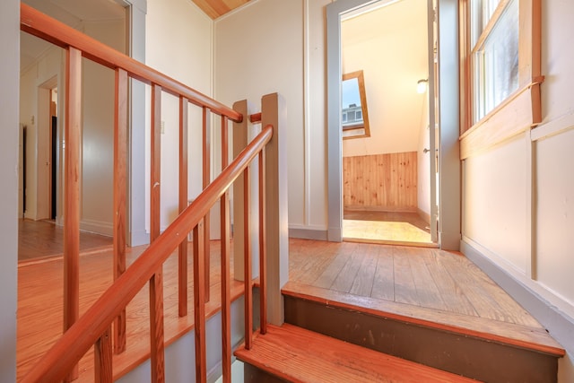 6 Sea St, Northeast Harbor, Mount Desert, ME 04662 - stairs with wood finished floors