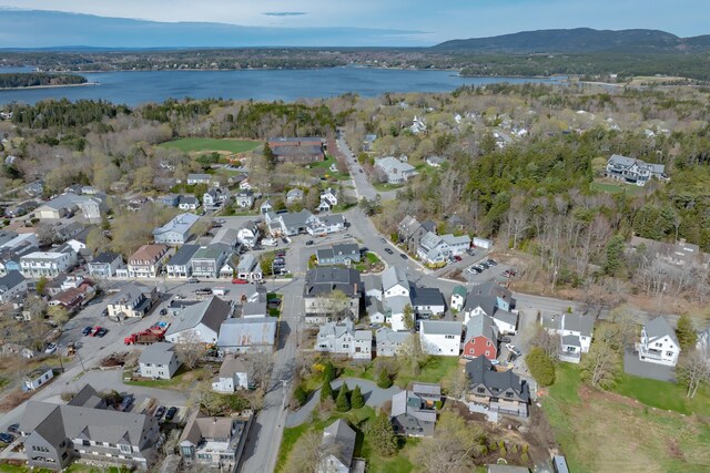 6 Sea St, Northeast Harbor, Mount Desert, ME 04662 - view of property location featuring a water and mountain view and nearby suburban area