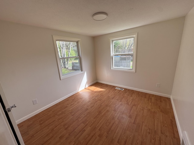 29 Faith St, Lisbon, ME 04252 - unfurnished room featuring healthy amount of natural light, wood finished floors, baseboards, and a textured ceiling
