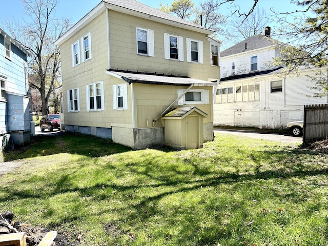 91 Elm St, Millinocket, ME 04462 - back of house featuring a shingled roof