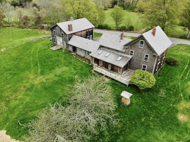 99 W Hamlet Rd, Newcastle, ME 04553 - aerial view of property and surrounding area