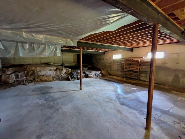 99 W Hamlet Rd, Newcastle, ME 04553 - view of below grade area