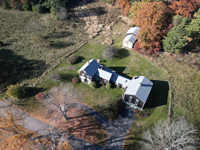 99 W Hamlet Rd, Newcastle, ME 04553 - aerial view of property and surrounding area
