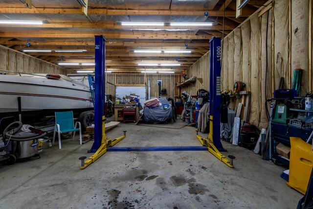 372 Pettegrow Point Rd, Machiasport, ME 04655 - view of garage