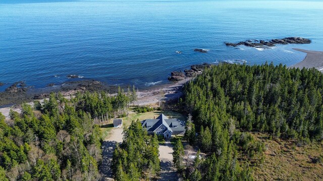372 Pettegrow Point Rd, Machiasport, ME 04655 - aerial view of a nearby body of water