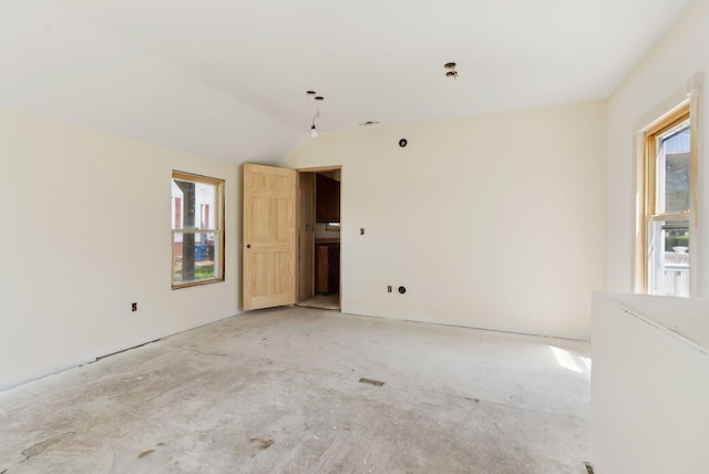 244 Concord St W, Portland, ME 04103 - empty room with lofted ceiling