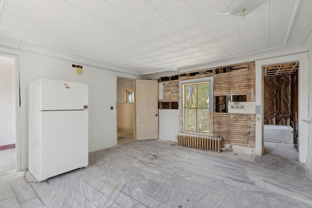 244 Concord St W, Portland, ME 04103 - unfurnished living room with radiator heating unit