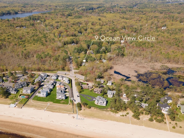9 Ocean View Cir, Saco, ME 04072 - view of property location with a forest, a large body of water, and nearby suburban area