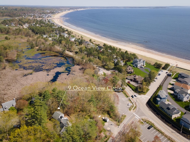 9 Ocean View Cir, Saco, ME 04072 - aerial view of property and surrounding area featuring expansive coastline