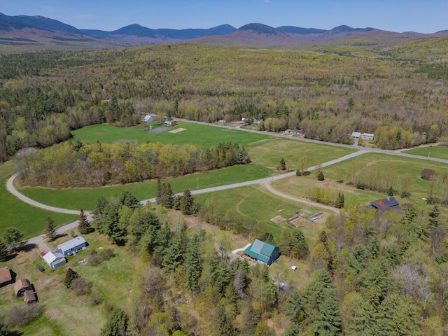26 Christen Rd, Kingfield, ME 04947 - view of property location with a forest and mountains