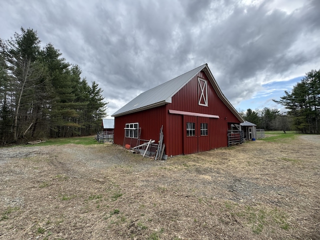 7 Howard Siding Ln, Abbot, ME 04406 - view of pole building