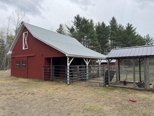 7 Howard Siding Ln, Abbot, ME 04406 - view of horse barn