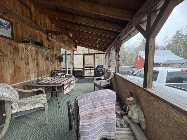 7 Howard Siding Ln, Abbot, ME 04406 - view of patio