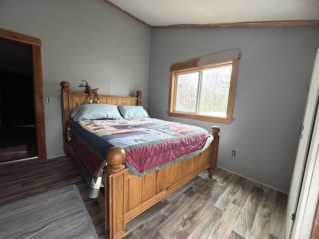 7 Howard Siding Ln, Abbot, ME 04406 - bedroom featuring wood finished floors