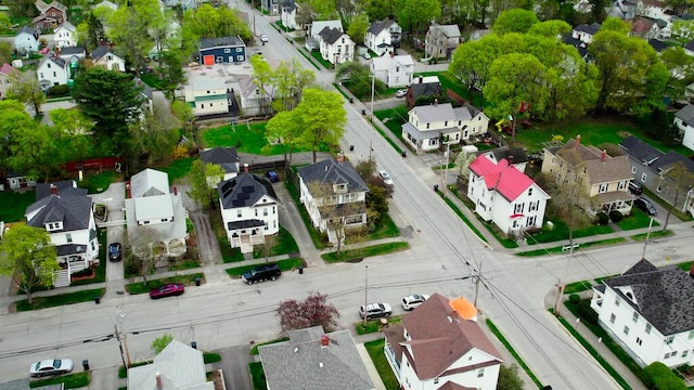 107 Maple St, Bangor, ME 04401 - aerial view of residential area
