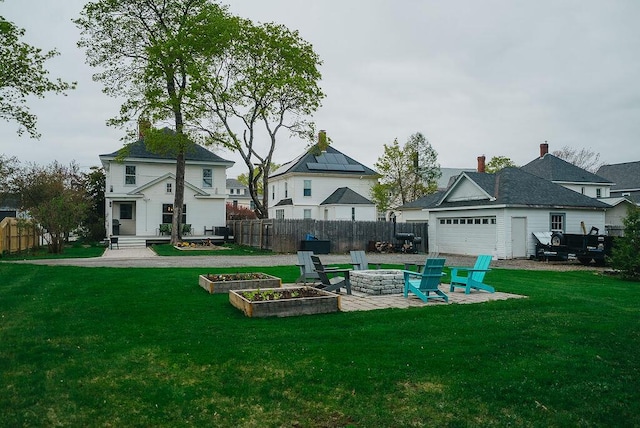 107 Maple St, Bangor, ME 04401 - view of yard with a fire pit