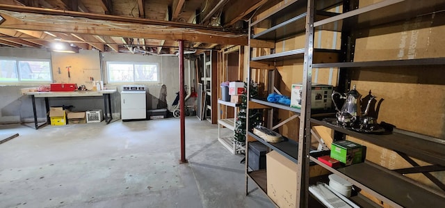 400 Birch St, Bangor, ME 04401 - basement featuring a workshop area