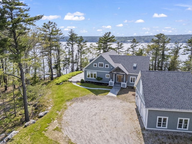92 Brooks Cove Rd, Westport Island, ME 04578 - aerial view of property and surrounding area