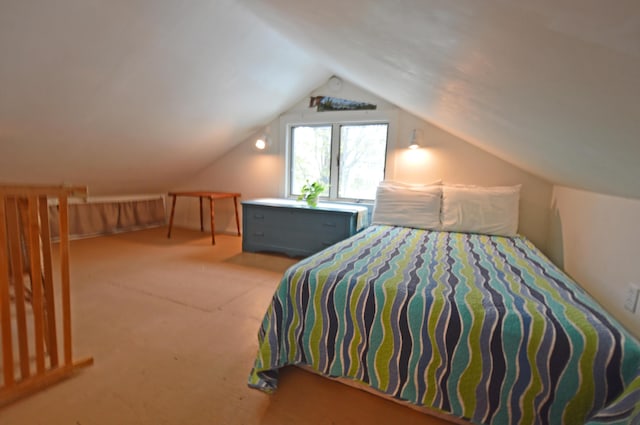 586 Kings Hwy Unit 2, Kennebunkport, ME 04046 - bedroom with carpet and lofted ceiling
