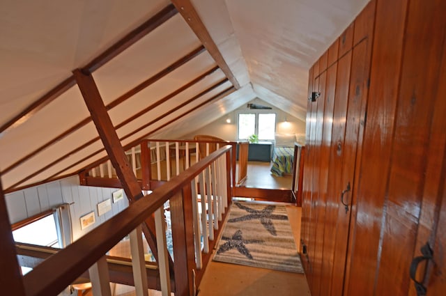 586 Kings Hwy Unit 2, Kennebunkport, ME 04046 - hallway featuring an upstairs landing