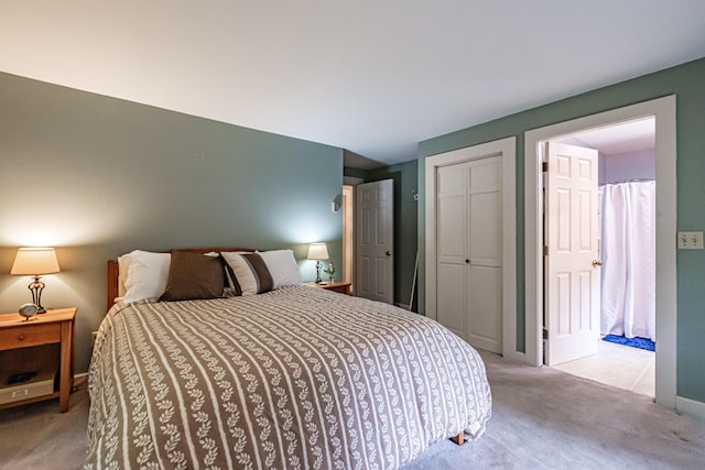 55 Evergreen Ln, Windham, ME 04062 - bedroom featuring light colored carpet and a closet