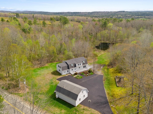 289 W Washington Rd, Washington, ME 04574 - view of subject property featuring a heavily wooded area