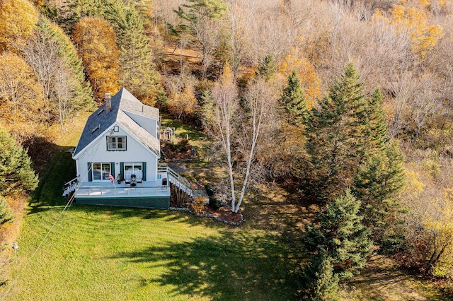 6 Glenmere Rd, Saint George, ME 04860 - view of subject property featuring a forest