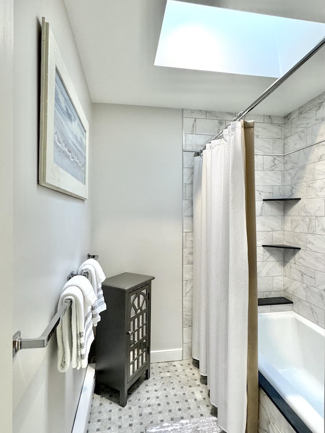 54 Village Way Unit 54, Rockport, ME 04856 - full bathroom with baseboards and tile patterned floors