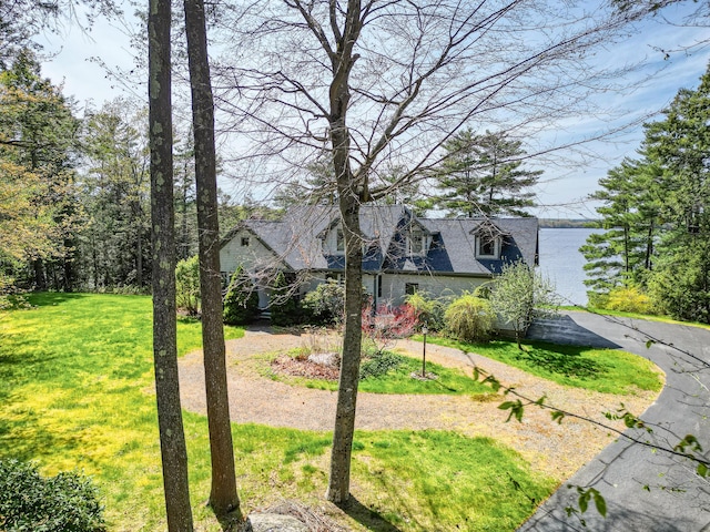 20 Eagle Point Rd, Bath, ME 04530 - cape cod house featuring a front yard