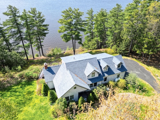 20 Eagle Point Rd, Bath, ME 04530 - aerial view of property and surrounding area with a large body of water