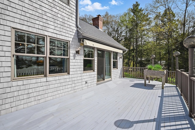 20 Eagle Point Rd, Bath, ME 04530 - view of wooden deck
