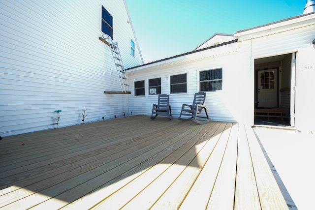 50 Beans Mill Rd, Corinth, ME 04427 - view of wooden terrace