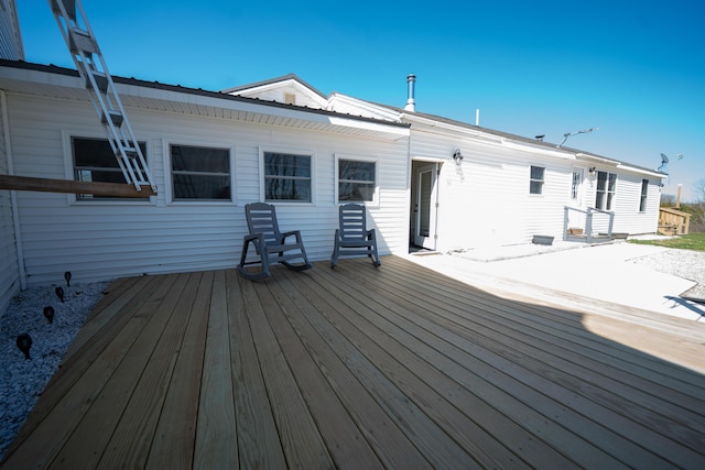 50 Beans Mill Rd, Corinth, ME 04427 - view of wooden terrace