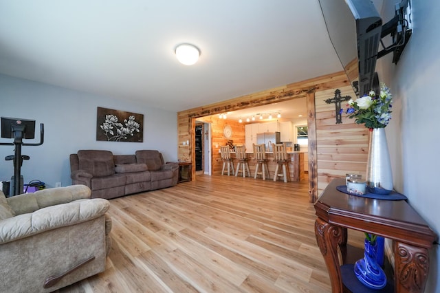 50 Beans Mill Rd, Corinth, ME 04427 - living area with light wood-style floors