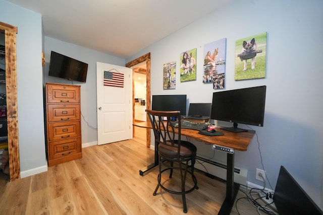 50 Beans Mill Rd, Corinth, ME 04427 - office space with light wood-style floors and baseboards