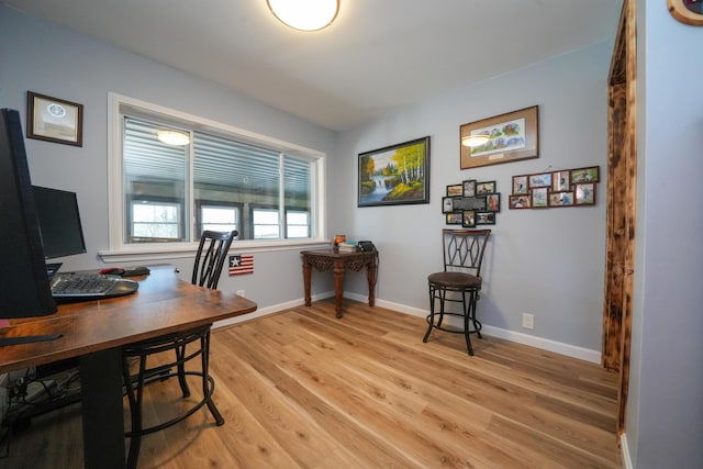 50 Beans Mill Rd, Corinth, ME 04427 - office space with light wood-style flooring and baseboards