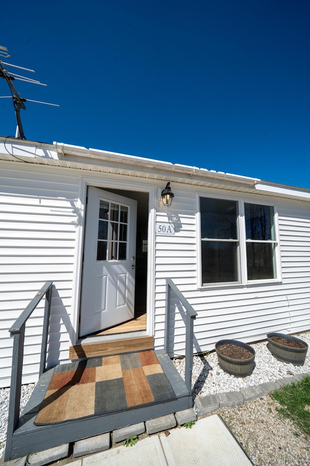 50 Beans Mill Rd, Corinth, ME 04427 - view of doorway to property