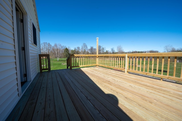50 Beans Mill Rd, Corinth, ME 04427 - deck with a yard