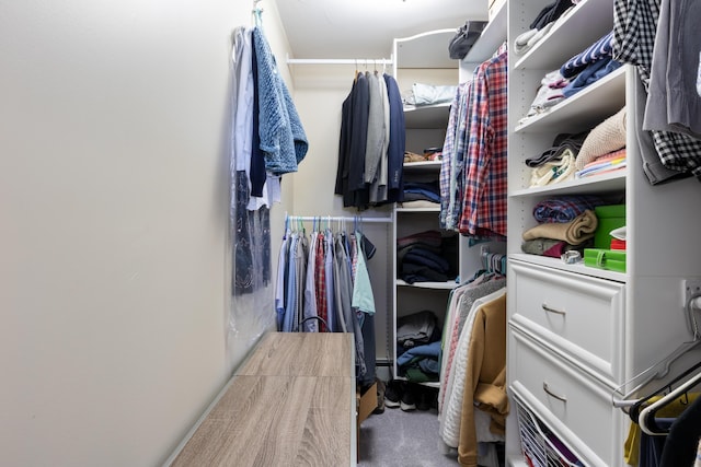 42 Snowberry Dr, Gorham, ME 04038 - walk in closet featuring carpet flooring