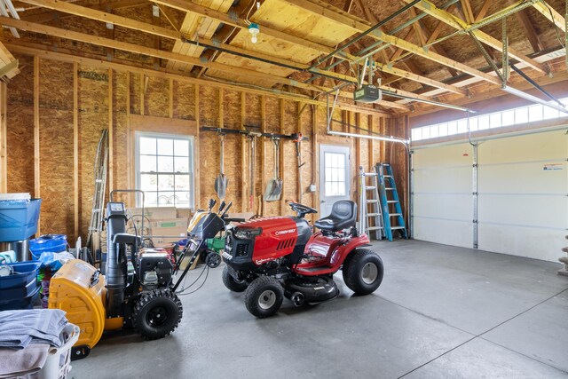 42 Snowberry Dr, Gorham, ME 04038 - garage featuring a garage door opener