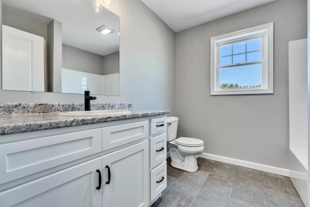 LOT11 Laney Ln, Wells, ME 04090 - bathroom with toilet, baseboards, vanity, a shower, and a tub
