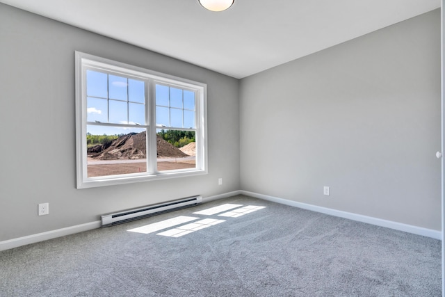 LOT11 Laney Ln, Wells, ME 04090 - carpeted empty room with baseboard heating, healthy amount of natural light, and baseboards